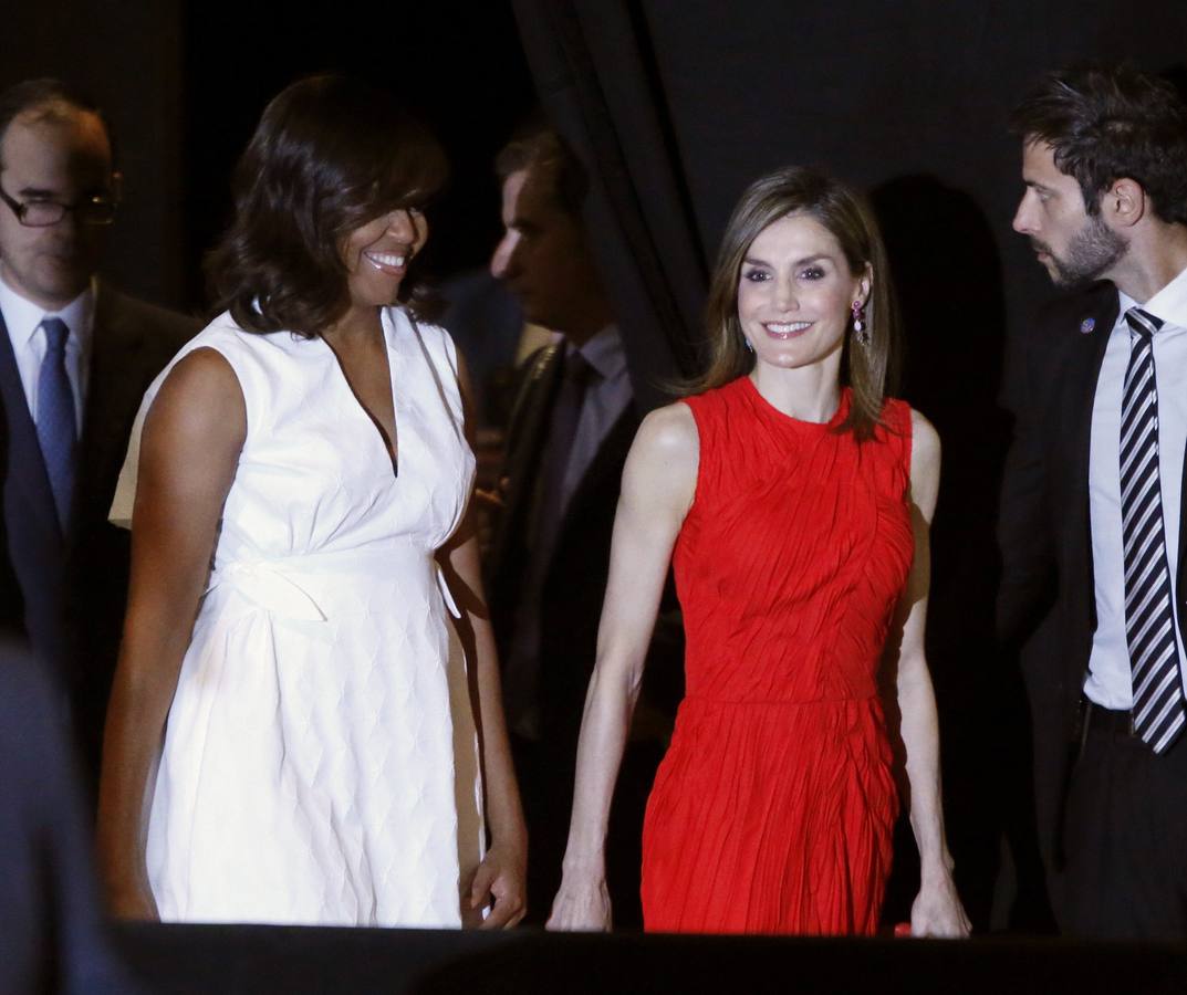 La conferencia de Michelle Obama, en Madrid