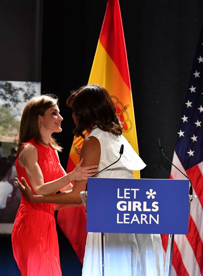 La conferencia de Michelle Obama, en Madrid