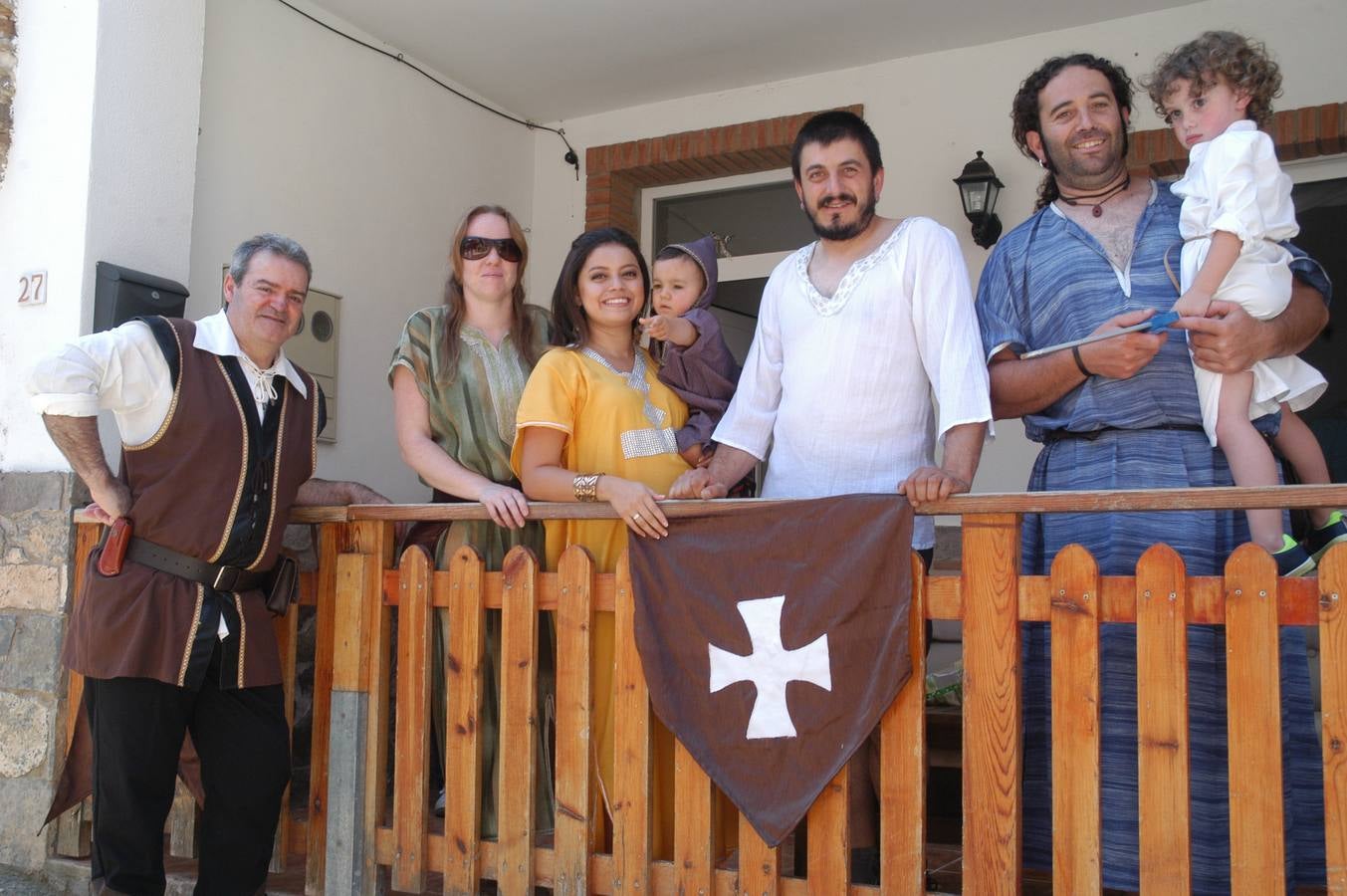 Primera jornada de la VI feria de las Tres Culturas en Cervera