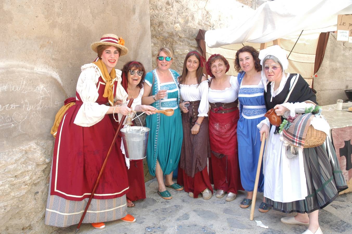 Primera jornada de la VI feria de las Tres Culturas en Cervera