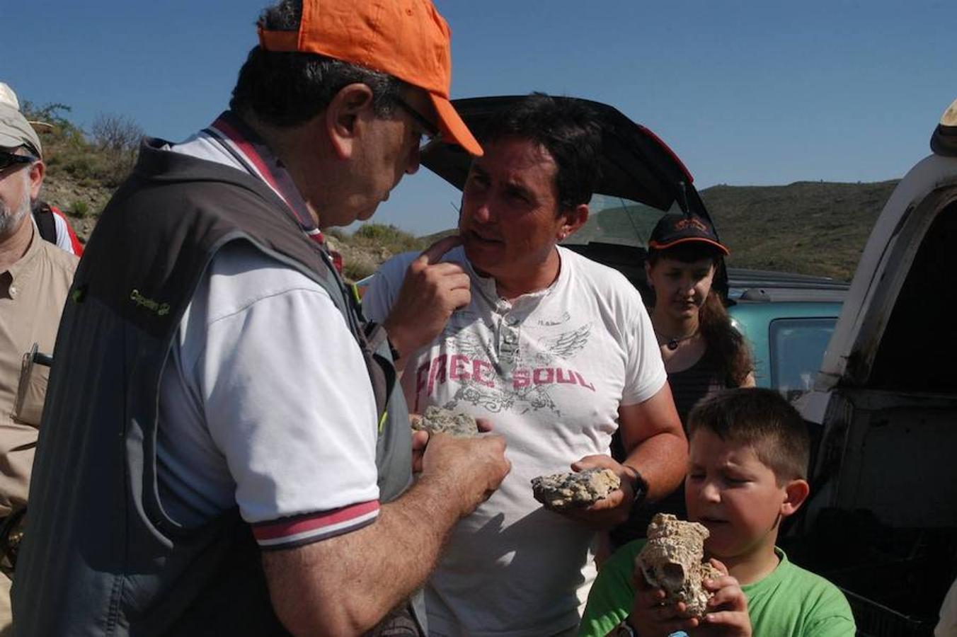 Jornada paleontológica en Cornago