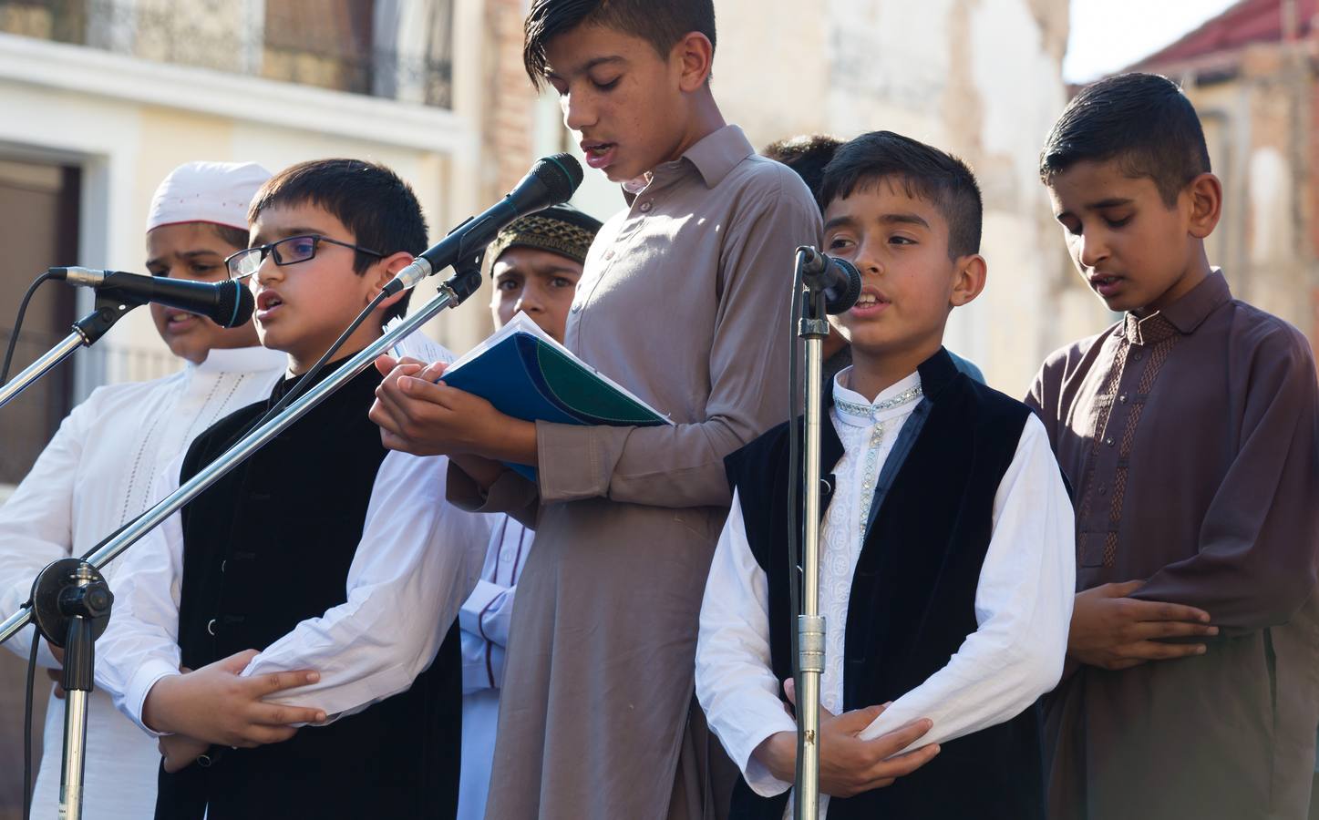 Los musulmanes despiden el ramadán