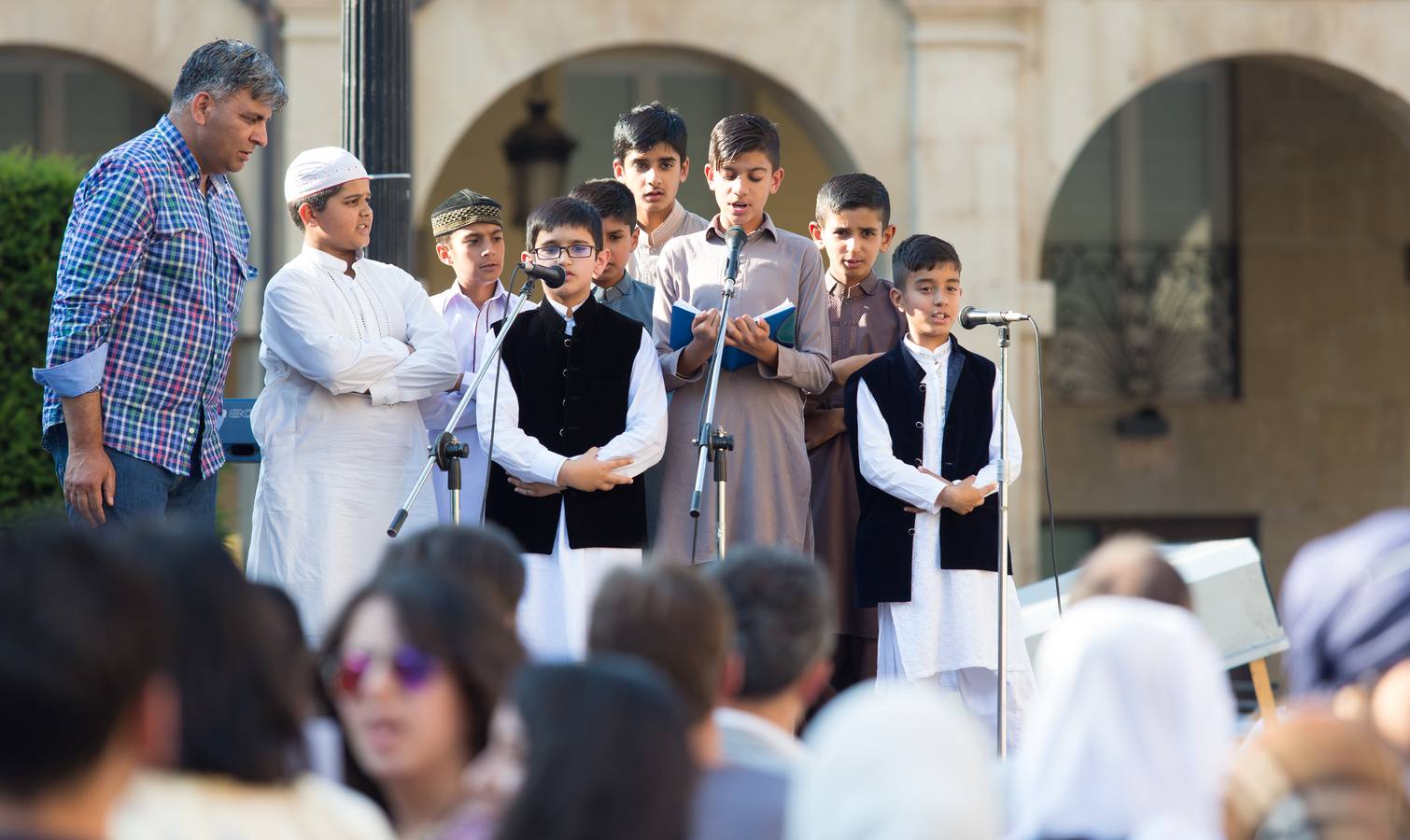 Los musulmanes despiden el ramadán