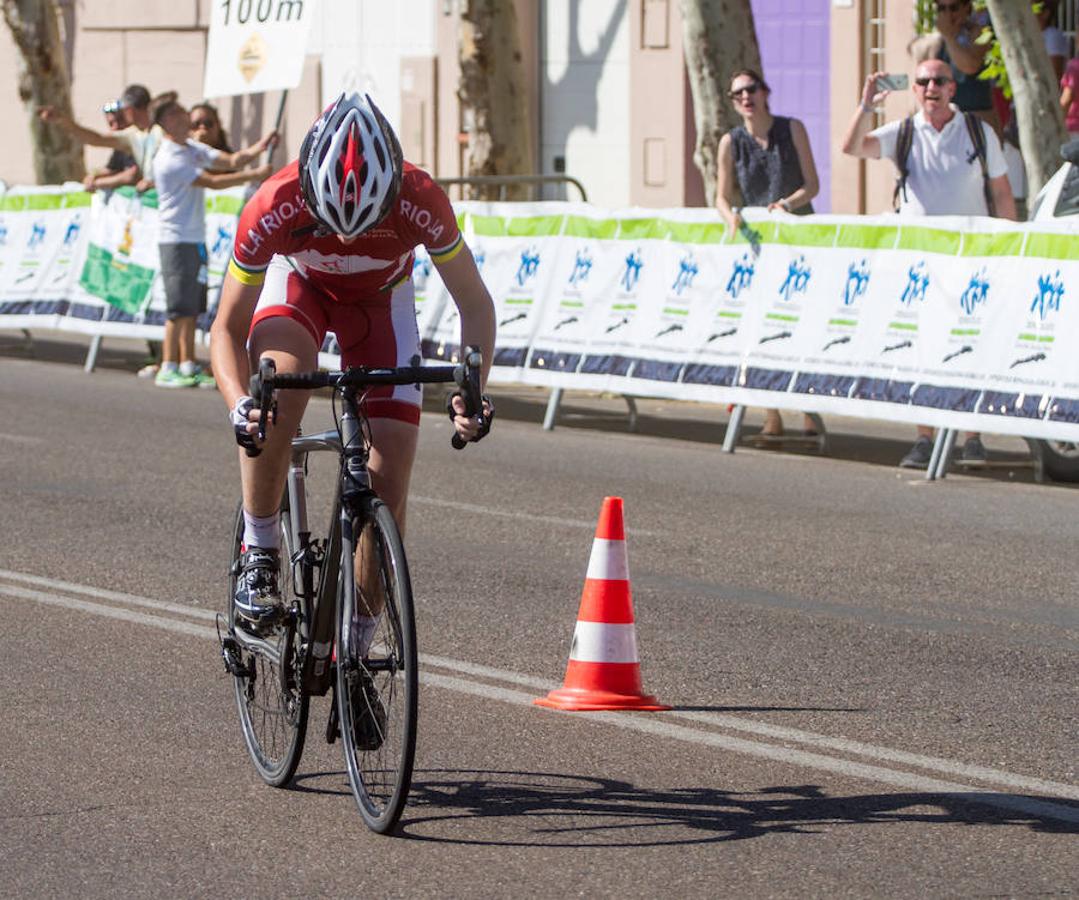 Los riojanos compiten en el Nacional de ciclismo (I)