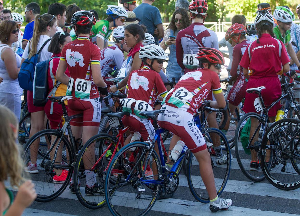 Los riojanos compiten en el Nacional de ciclismo (II)