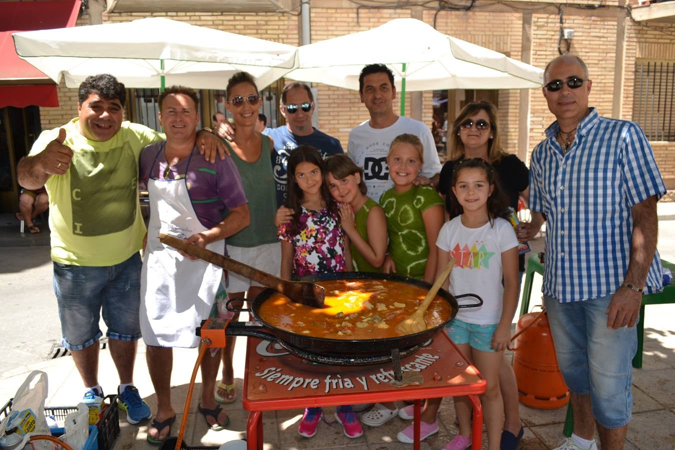 Concurso de paellas en Nájera