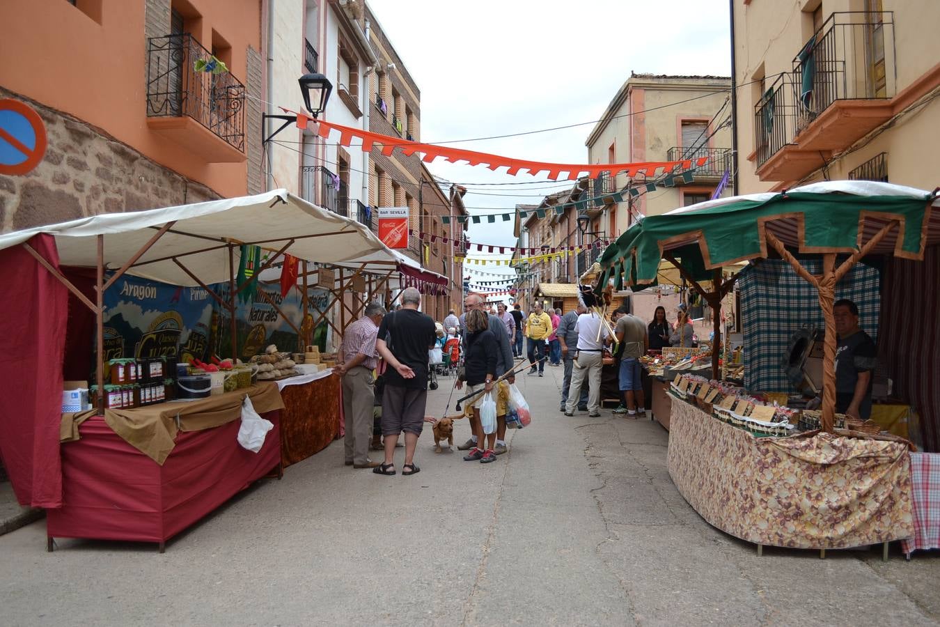 Mercado medieval en Azofra