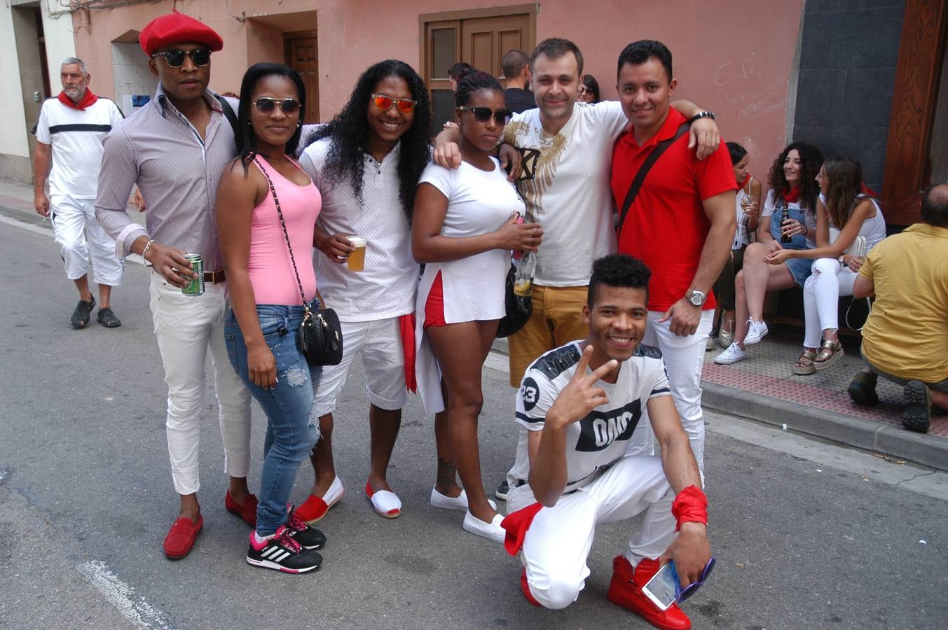 Disparo del chupinazo en Cervera