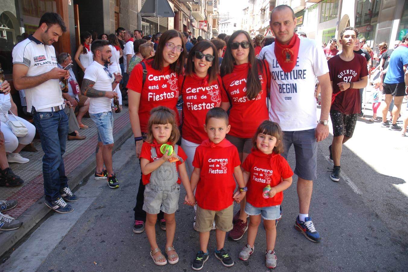 Disparo del chupinazo en Cervera