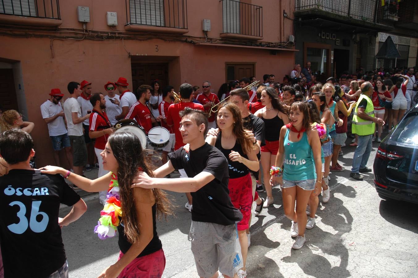 Disparo del chupinazo en Cervera