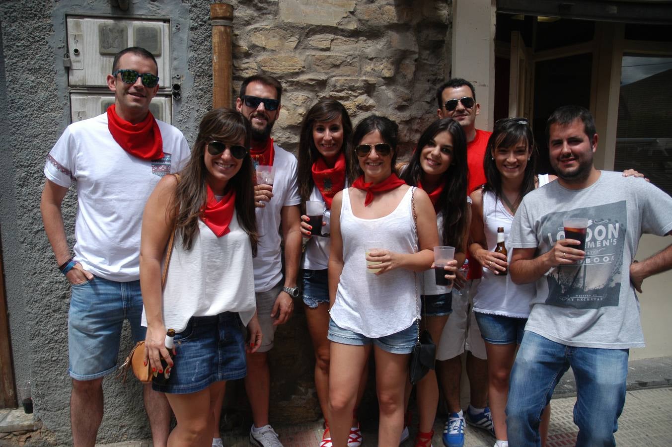 Disparo del chupinazo en Cervera