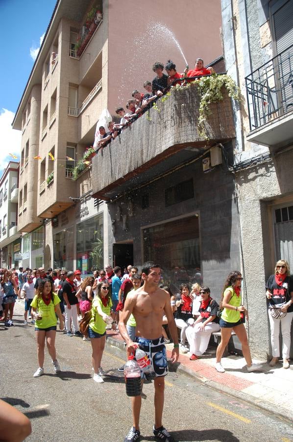 Disparo del chupinazo en Cervera