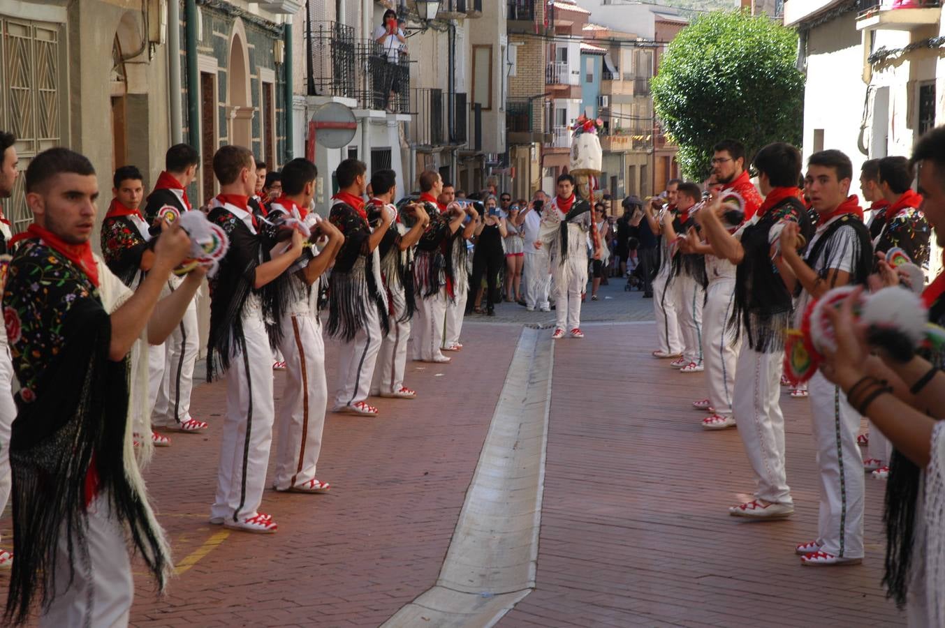 Cervera celebra la bajada de Santa Ana