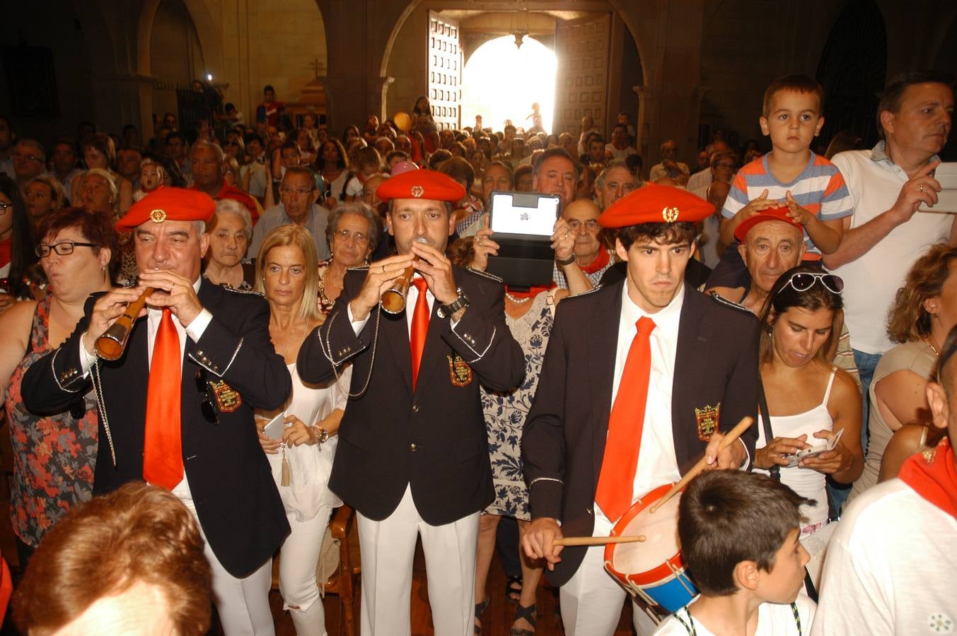 Cervera celebra la bajada de Santa Ana