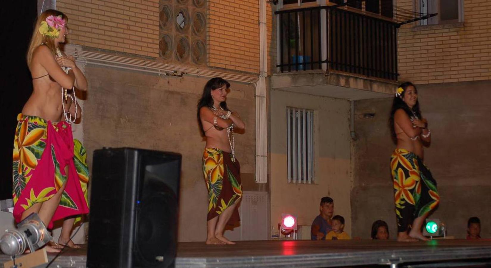 Nájera ofrece un espectáculo de danza oriental en los barrios altos