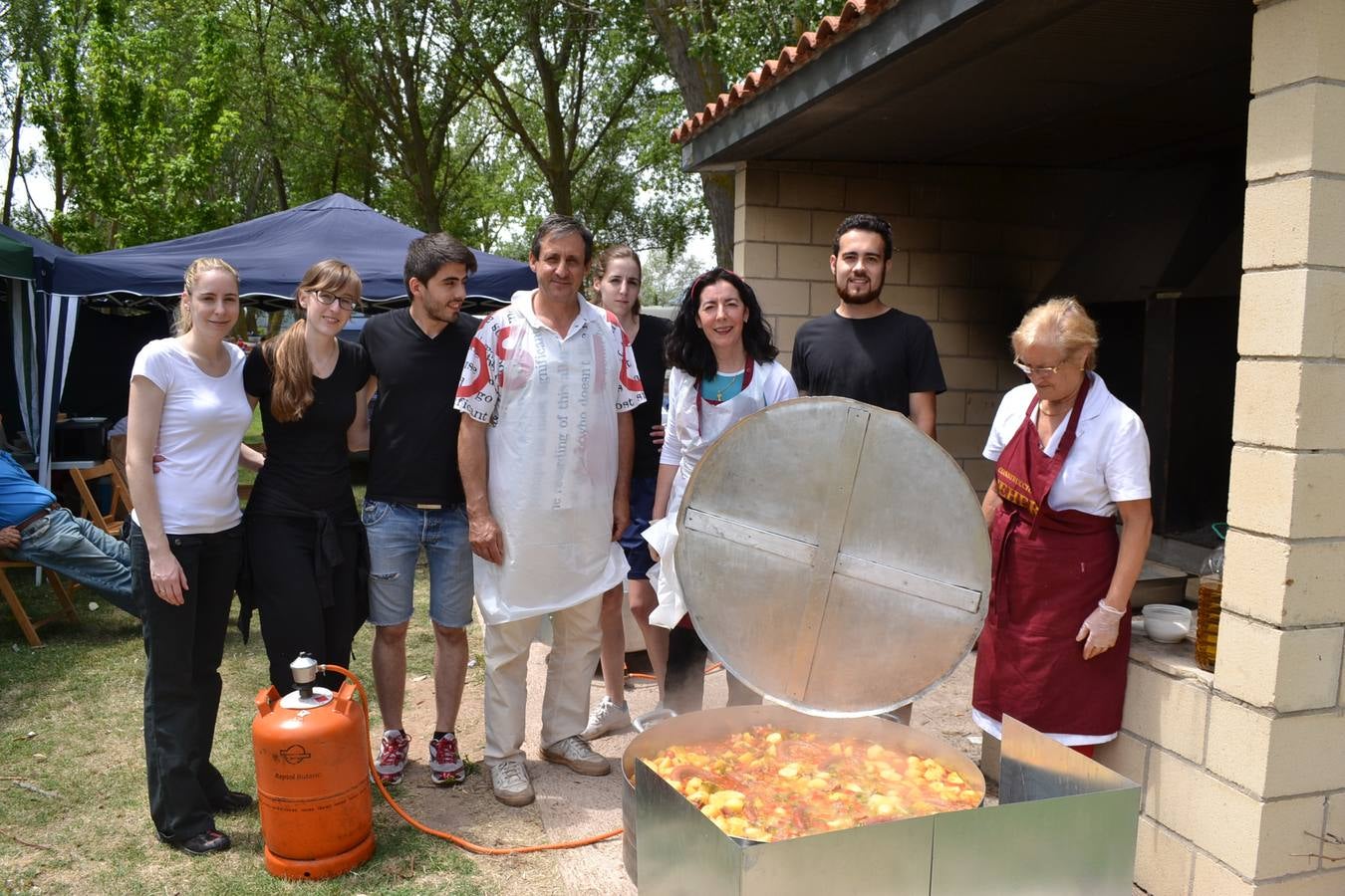 La jira a La Cerrada en Huércanos