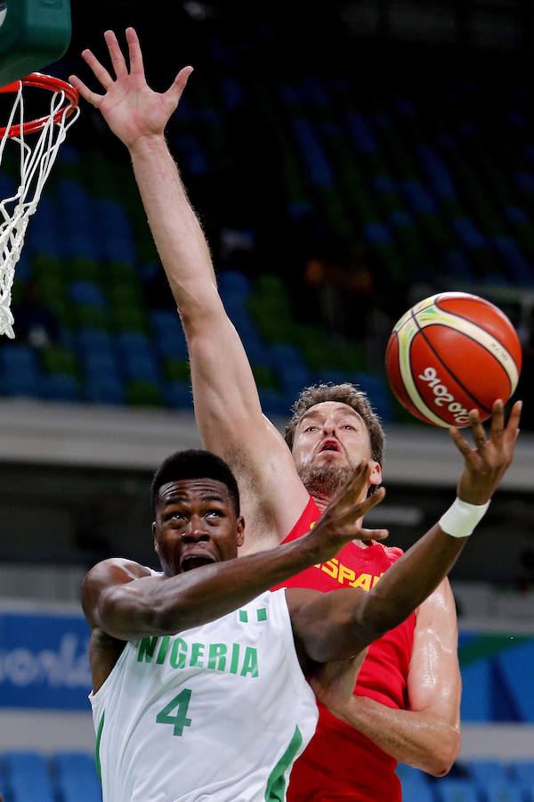 España vence a Nigeria en su tercer partido de los JJ.OO.