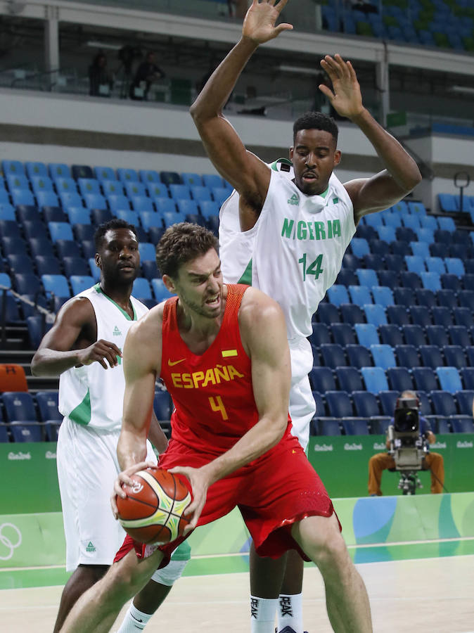 España vence a Nigeria en su tercer partido de los JJ.OO.