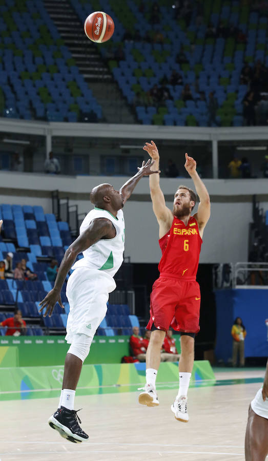 España vence a Nigeria en su tercer partido de los JJ.OO.