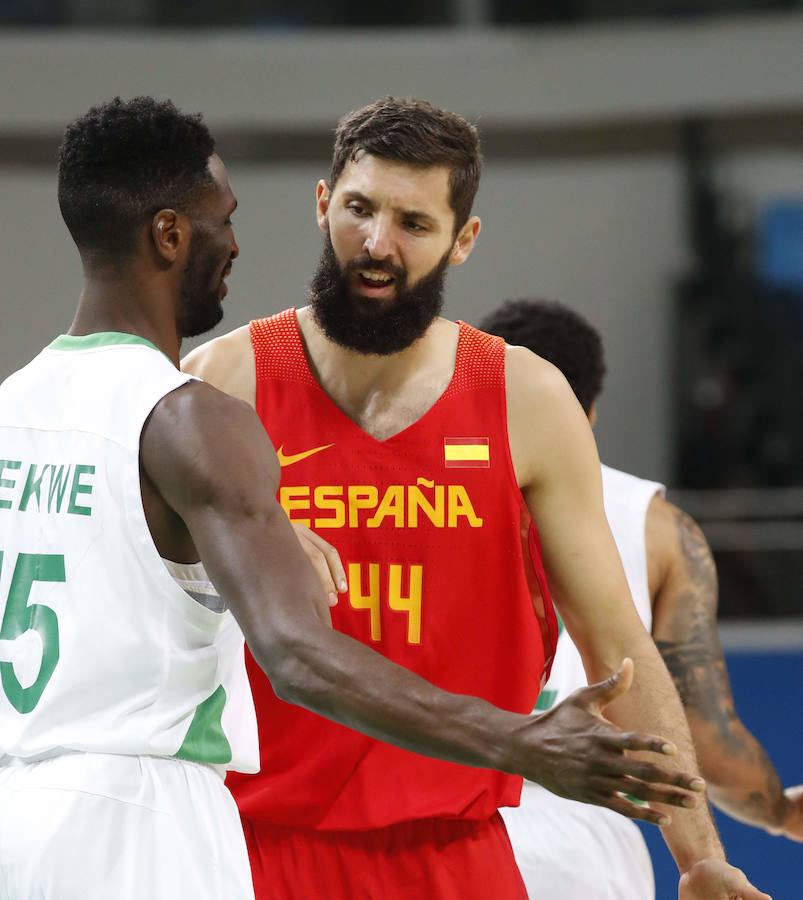 España vence a Nigeria en su tercer partido de los JJ.OO.