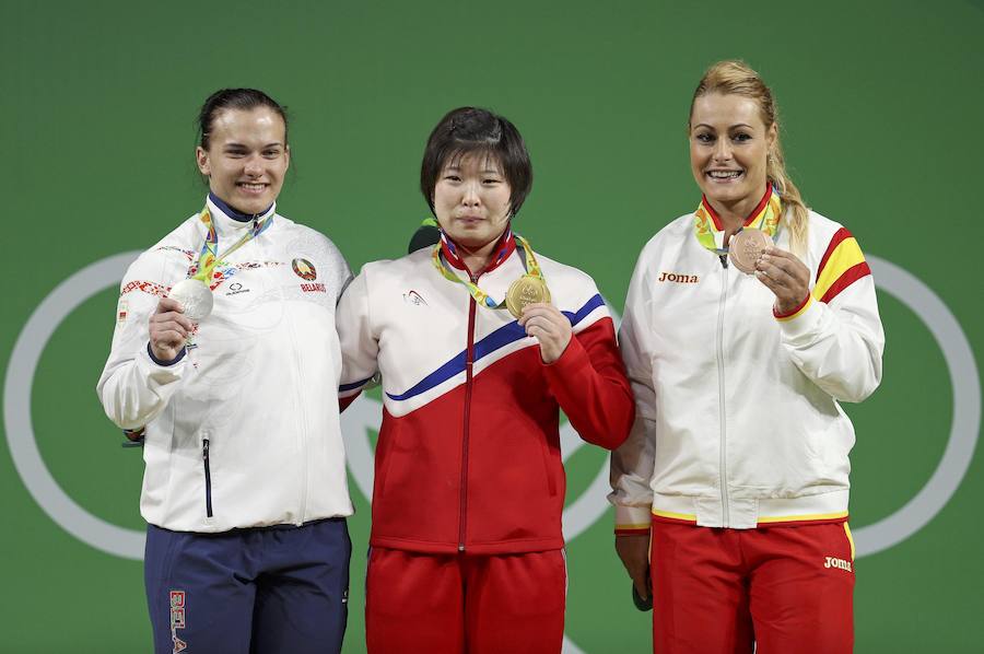 Lidia Valentín consigue la medalla de bronce en Río 2016