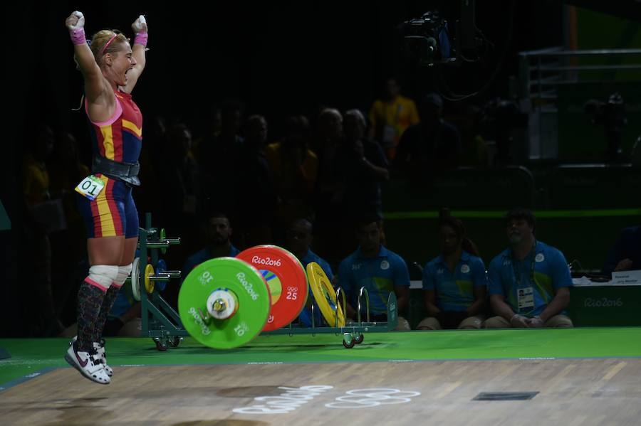 Lidia Valentín consigue la medalla de bronce en Río 2016