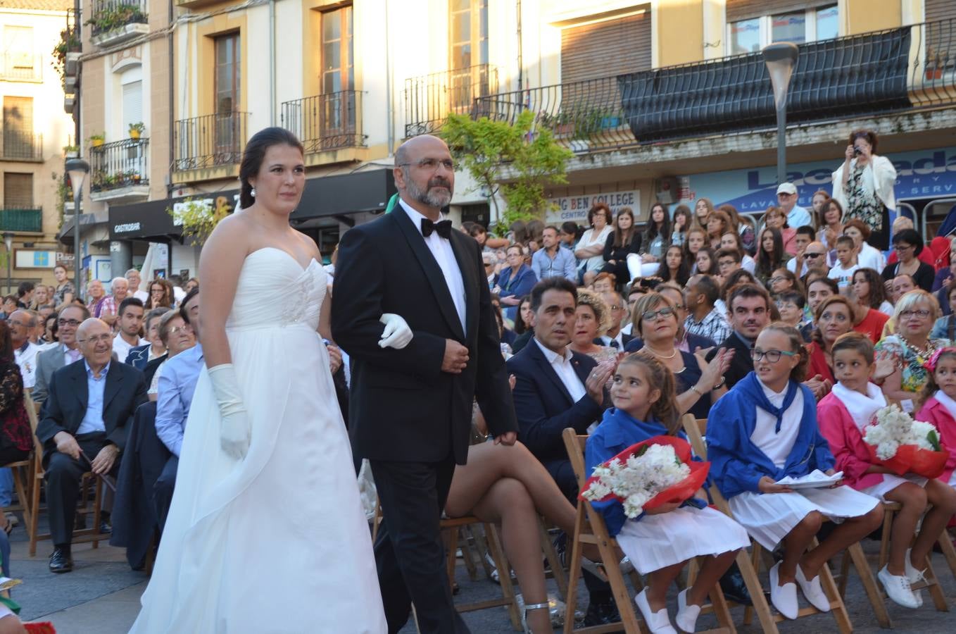 Paula Remírez, reina de las fiestas de Calahorra