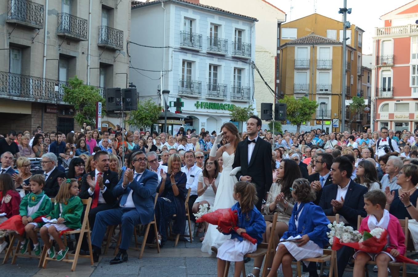 Paula Remírez, reina de las fiestas de Calahorra