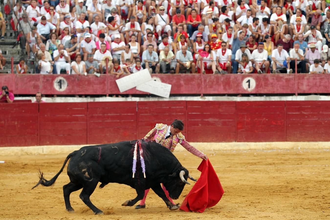 Toros en las fiestas de Calahorra