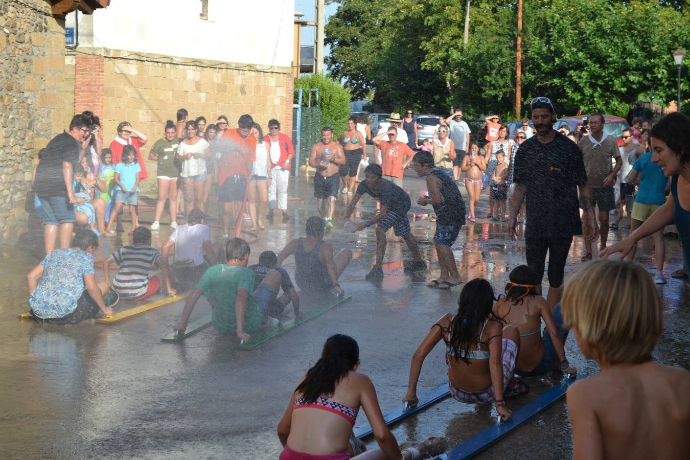 Traineras de secano en San Torcuato