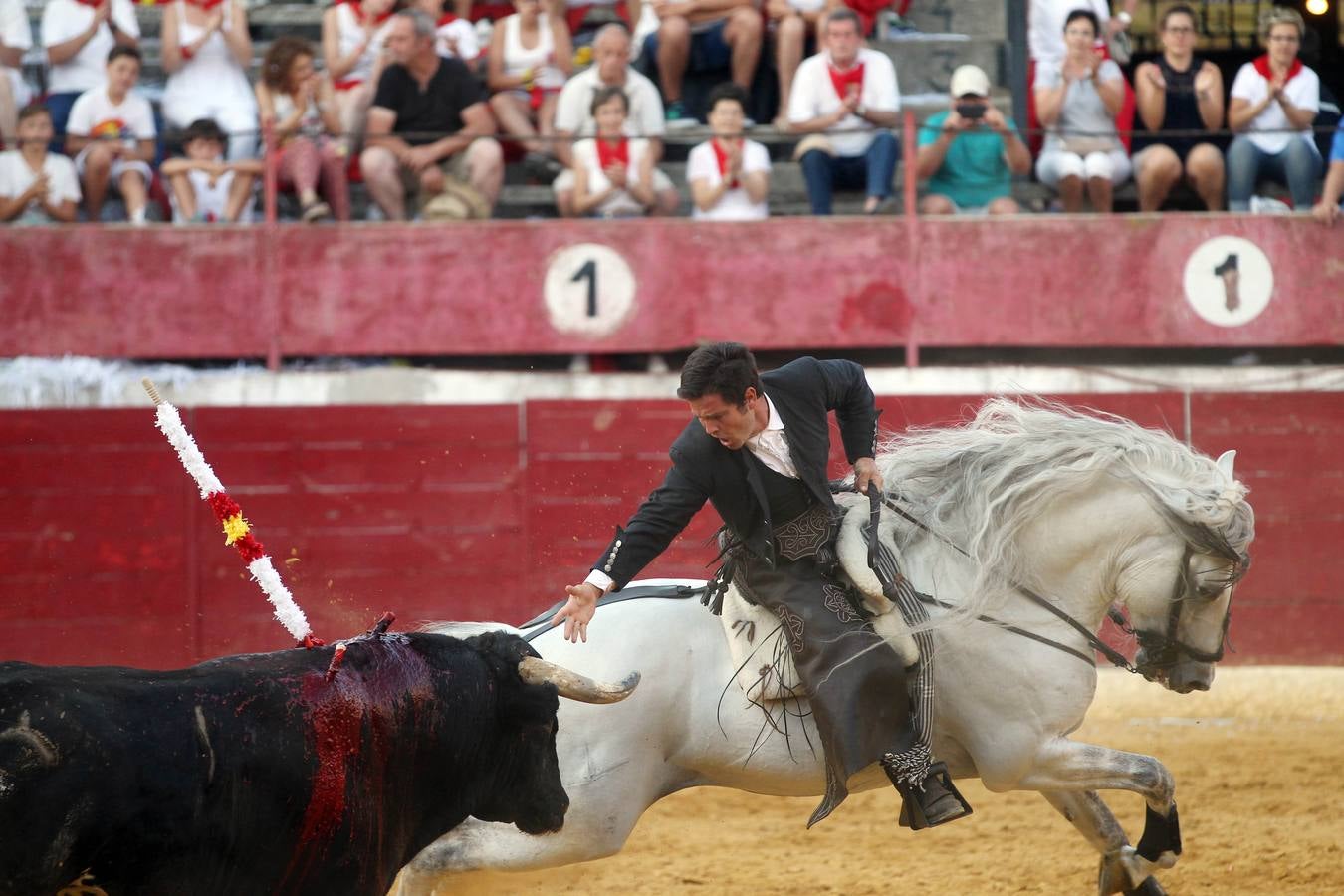 Tarde de rejones en Calahorra