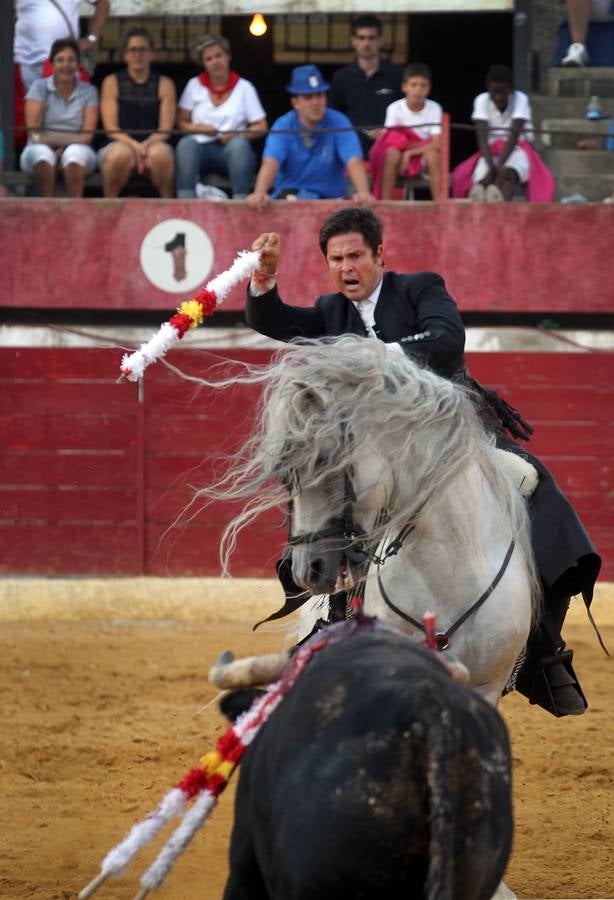 Tarde de rejones en Calahorra