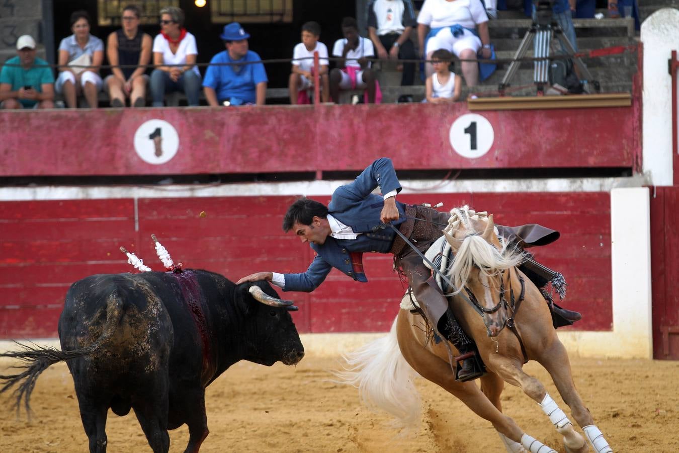 Tarde de rejones en Calahorra