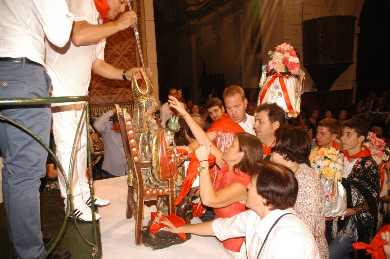 Cervera celebra la bajada de San Gil