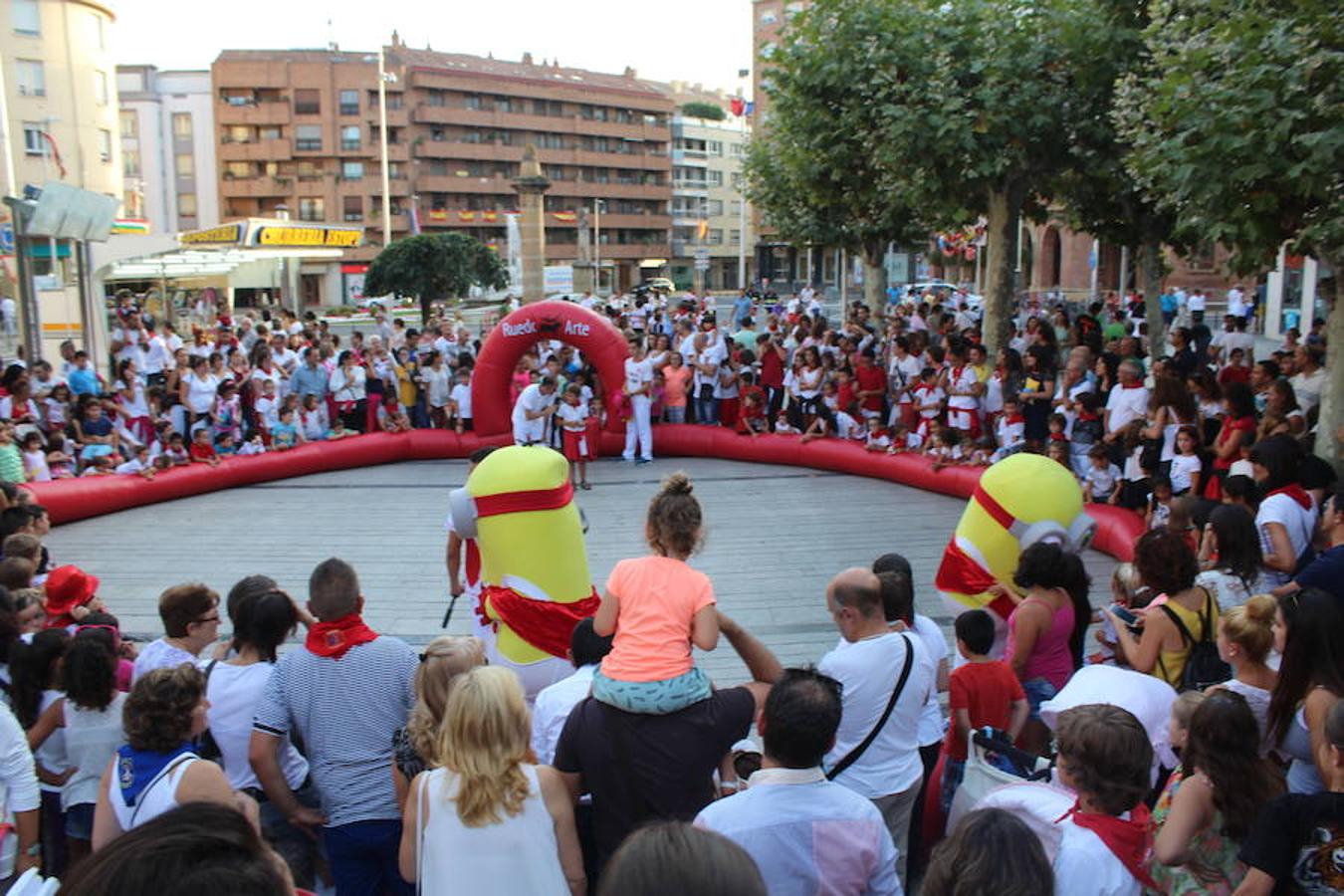 Sanferminions, el último acto infantil del las fiestas de Calahorra