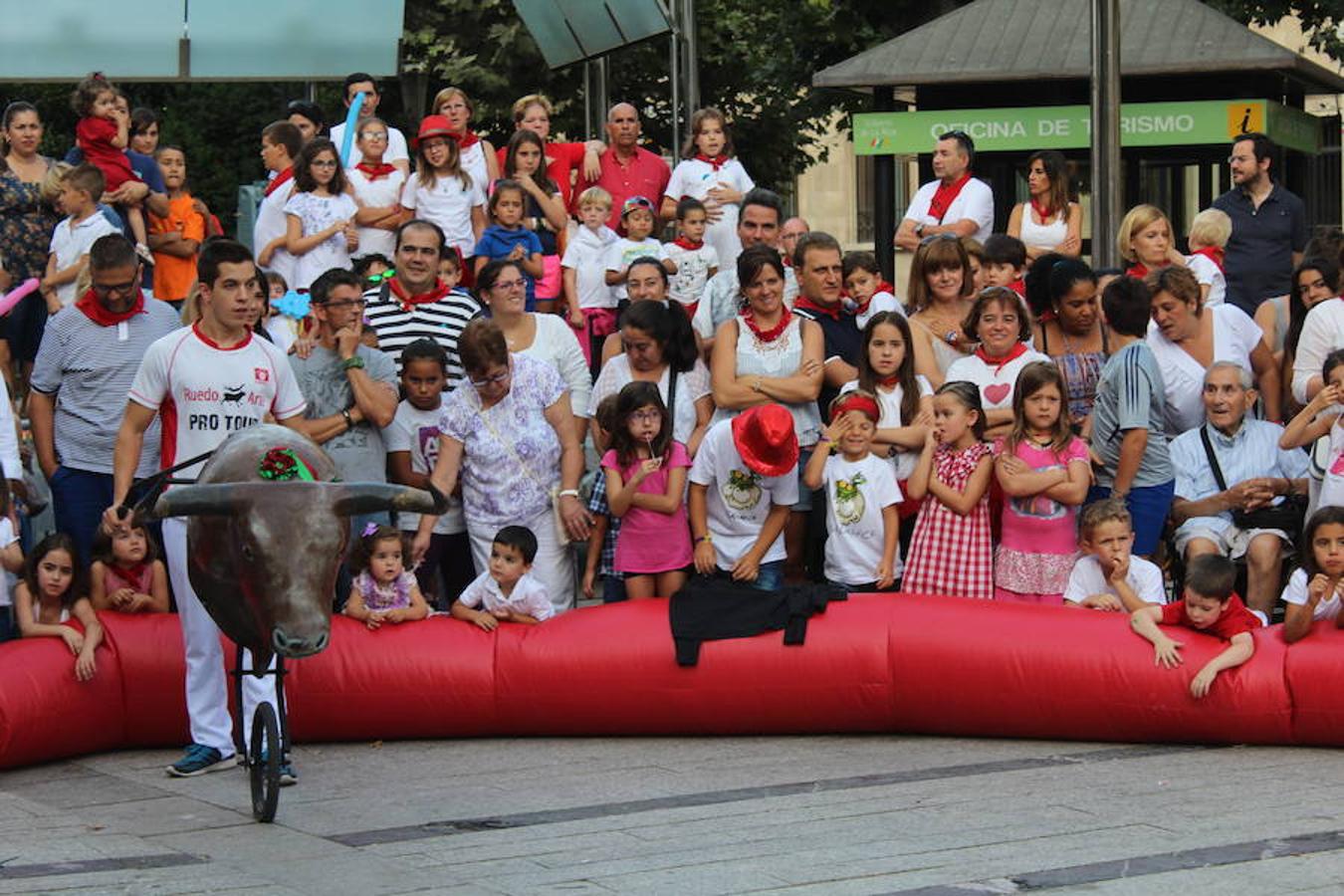 Sanferminions, el último acto infantil del las fiestas de Calahorra