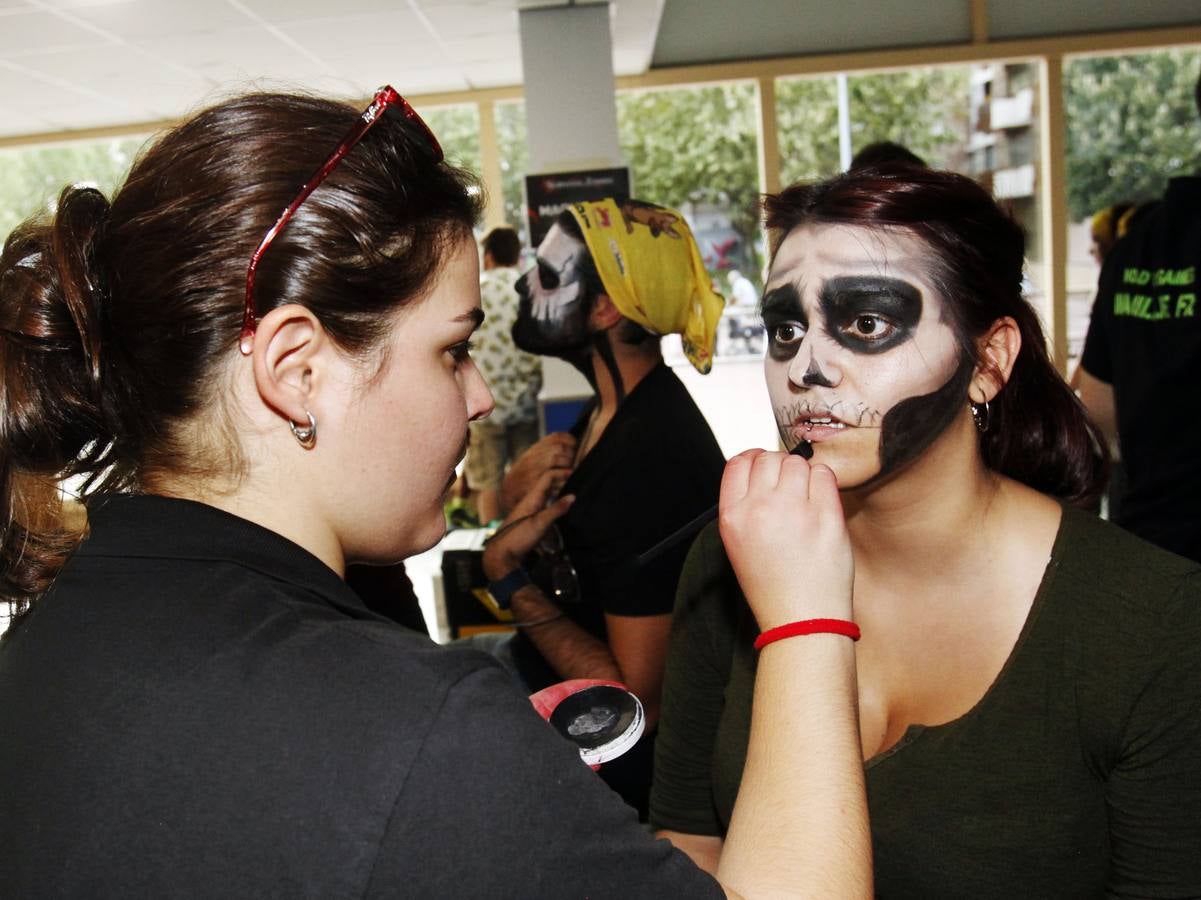 La preparación de la noche logroñesa de Survival Zombie