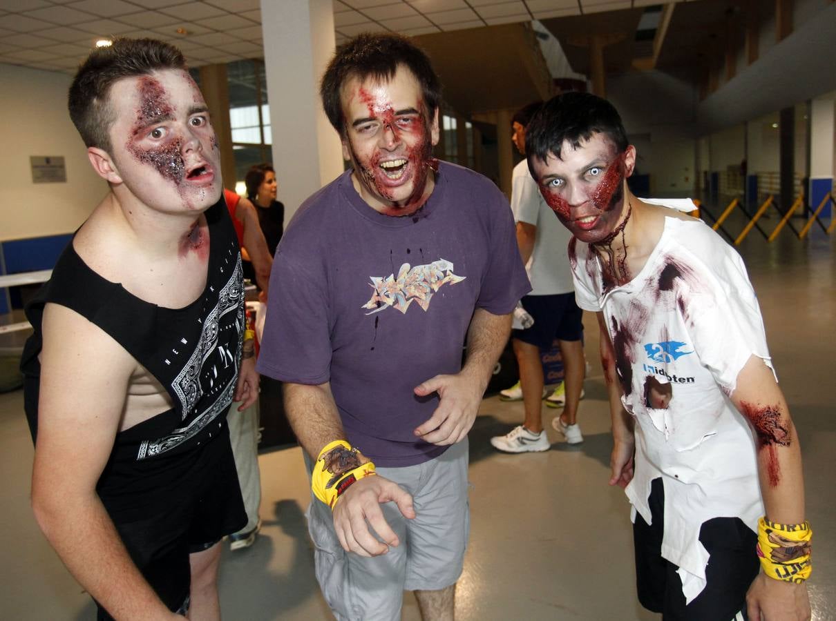 La preparación de la noche logroñesa de Survival Zombie