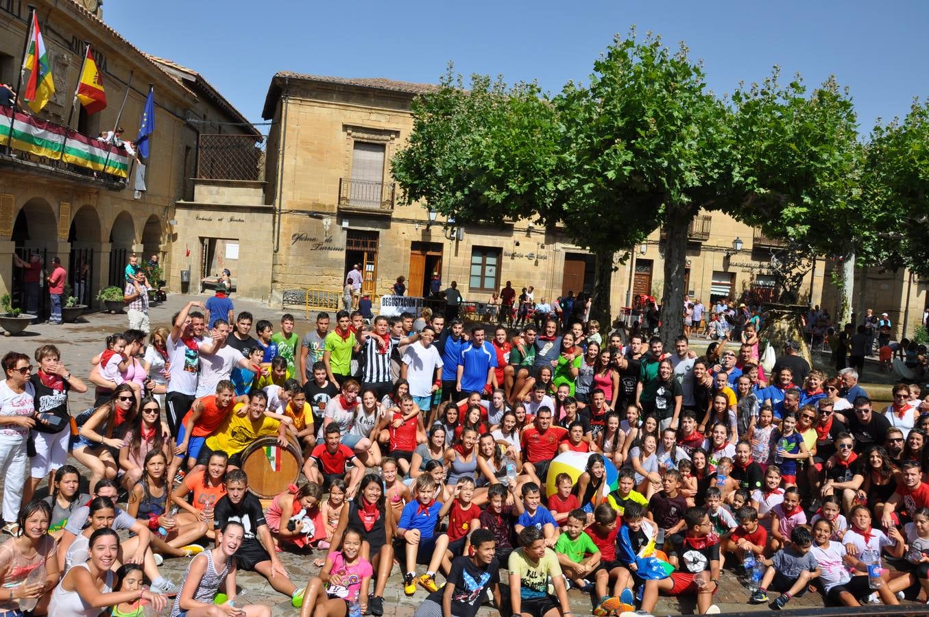 San Vicente de la Sonsierra lanza el cohete