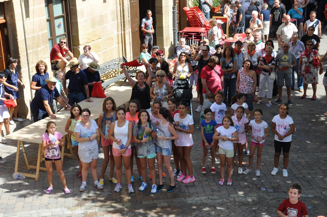 San Vicente de la Sonsierra lanza el cohete