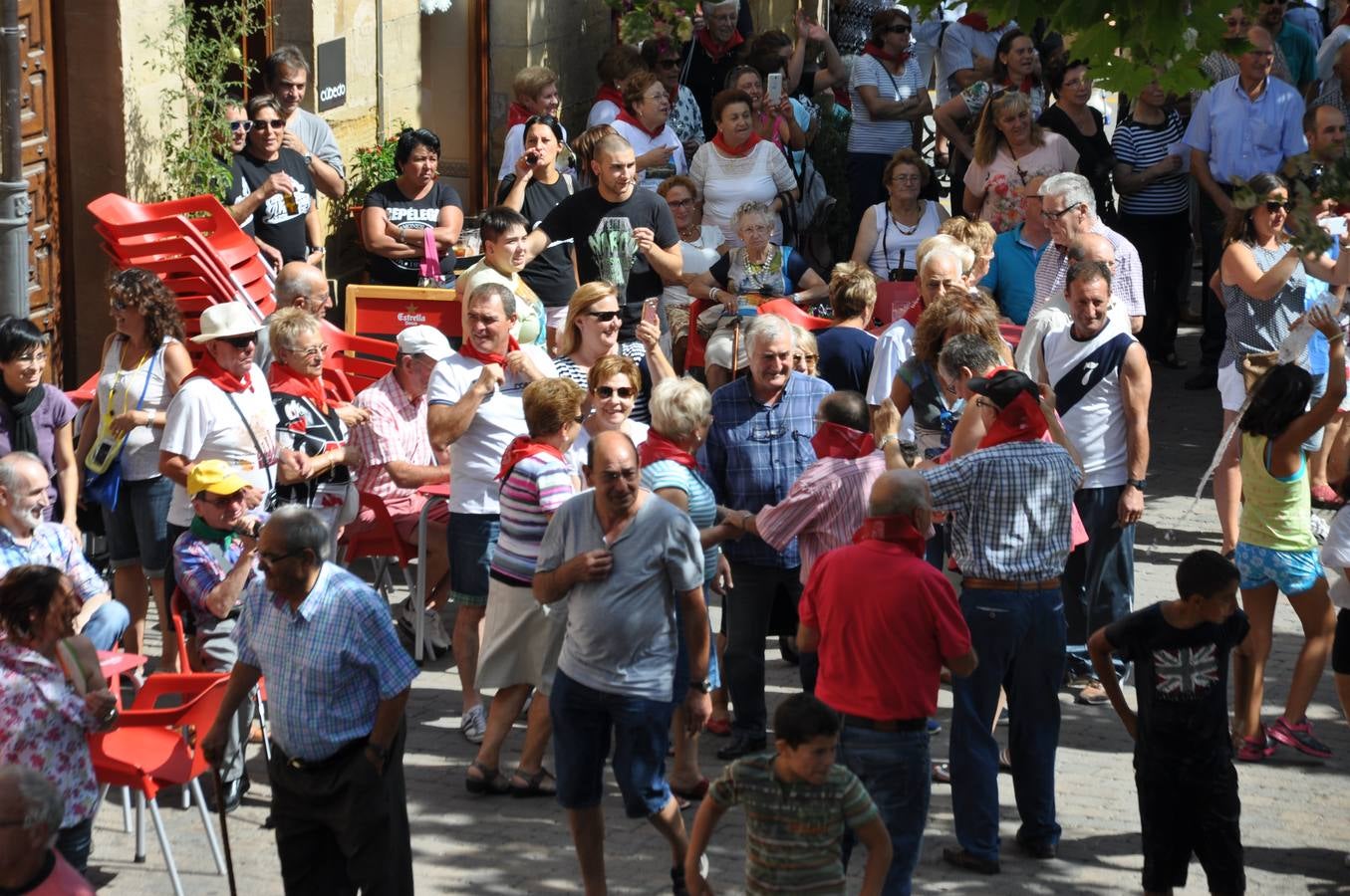 San Vicente de la Sonsierra lanza el cohete