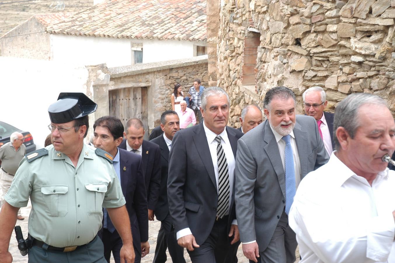 Grávalos celebra su día grande con la procesión de la Virgen de la Antigua