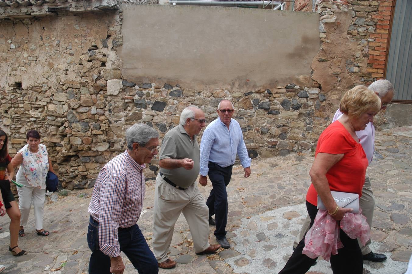 Grávalos celebra su día grande con la procesión de la Virgen de la Antigua