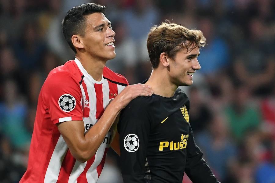 Las mejores imágenes del PSV-Atlético