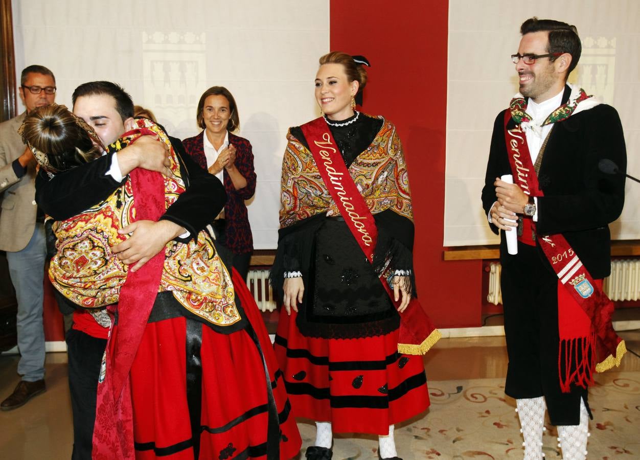 Los vendimiadores, en marcha