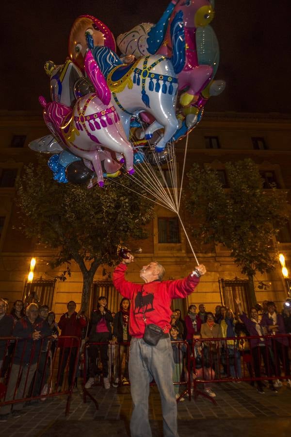 Concurso de beber en porrón