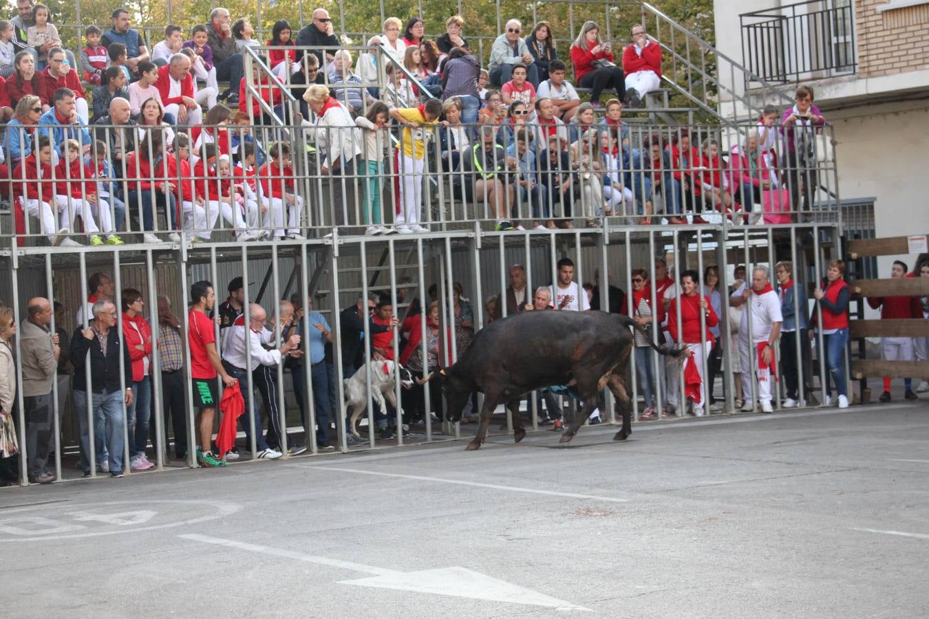 Arnedo se lanza a la calle en el tercer día de fiestas