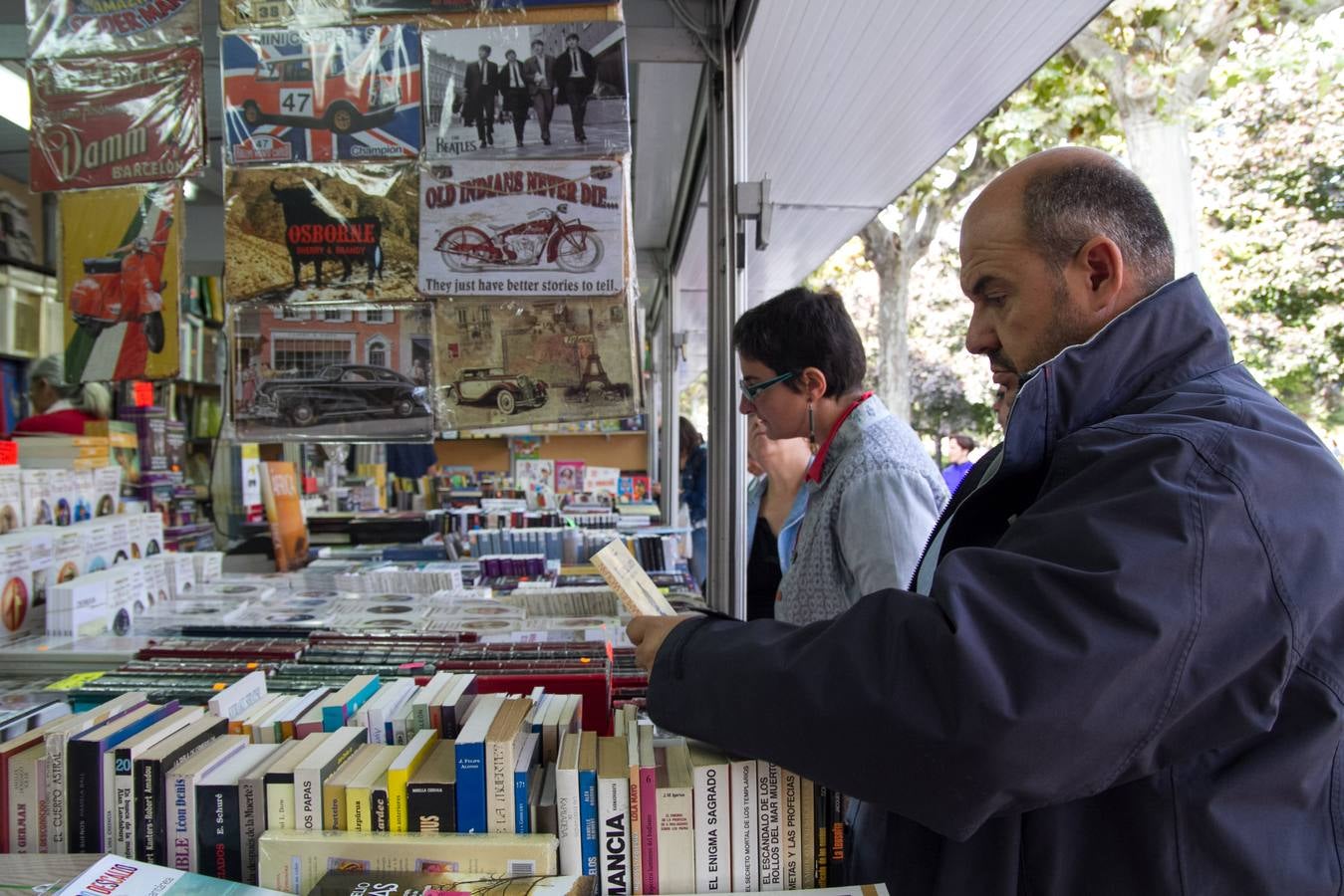 Arranca la Feria del Libro Antiguo y de Ocasión de Logroño