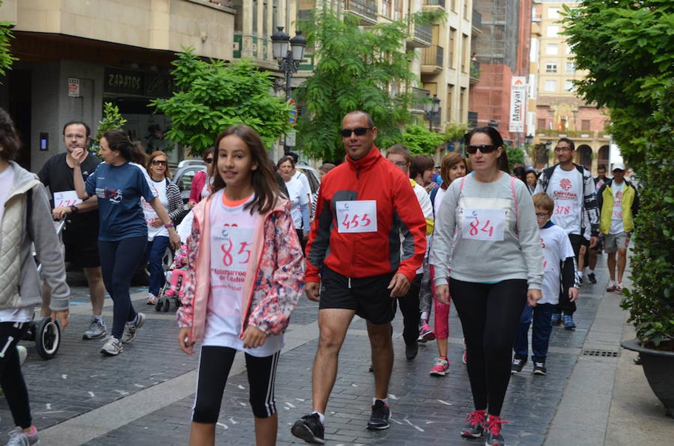 Marcha de Cáritas en Calahorra (I)