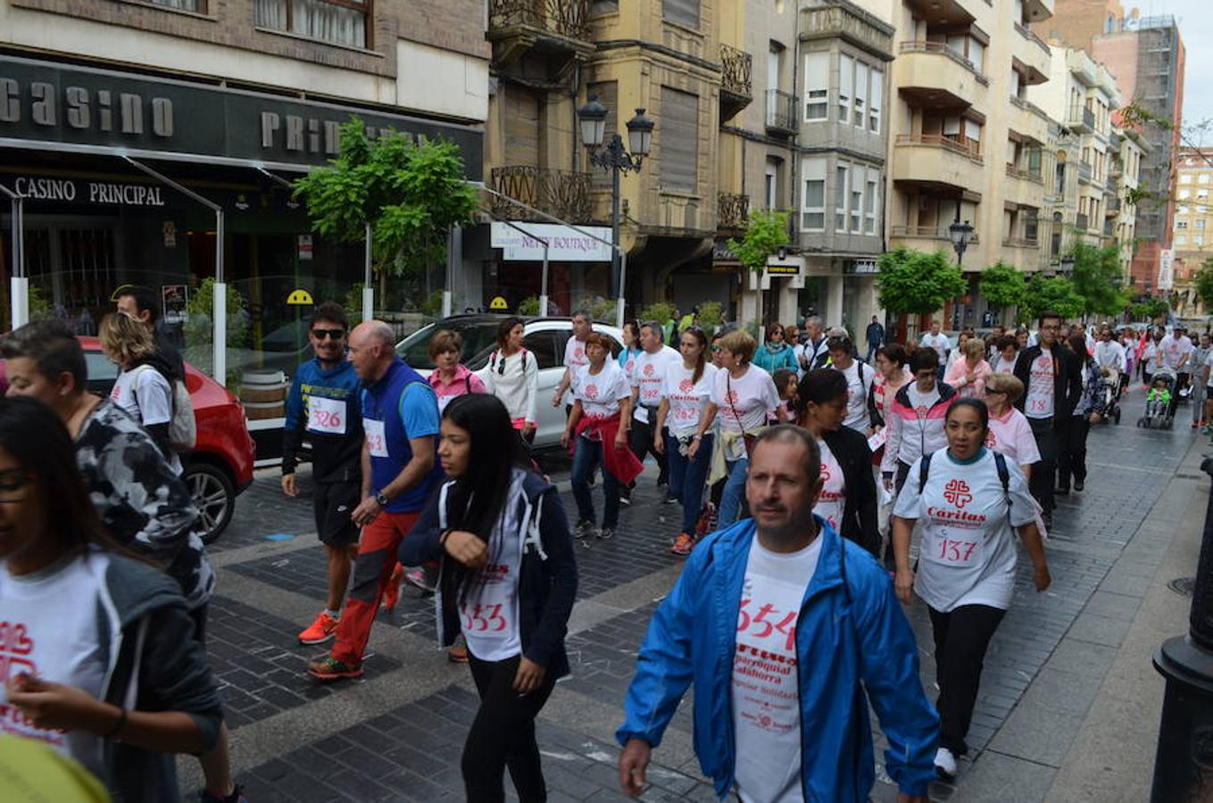 Marcha de Cáritas en Calahorra (I)